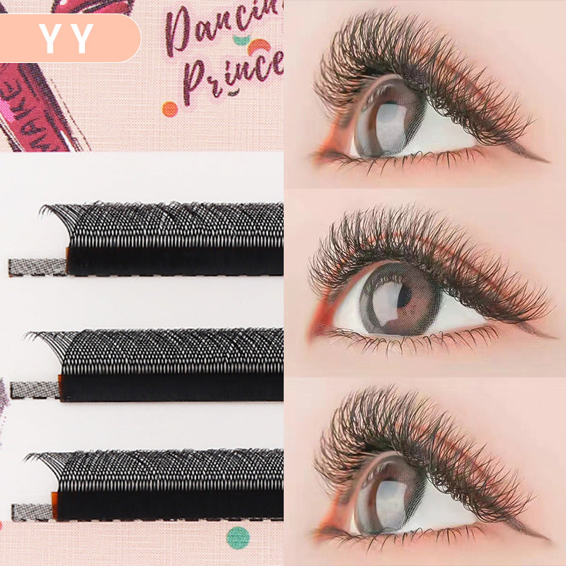 Dancing Princess False Eyelashes Cross-border Supply YY Clover Four-leaf Clover Five-leaf Clover Six-leaf Clover Grafted Eyelashes 