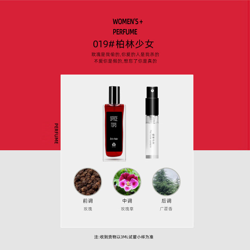 Xiaocheng Yixiang brand Q version perfume sample 3ml trial spray men and women long-lasting light perfume cross-border wholesale