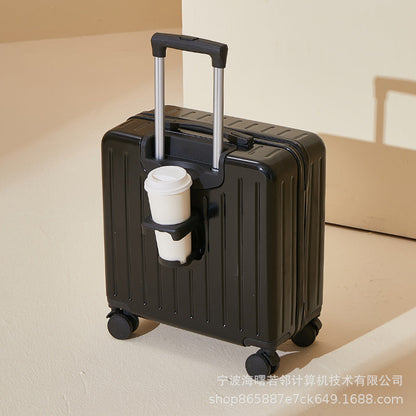 Luggage cabin suitcase small silent men business ins fashion travel trolley case 20 