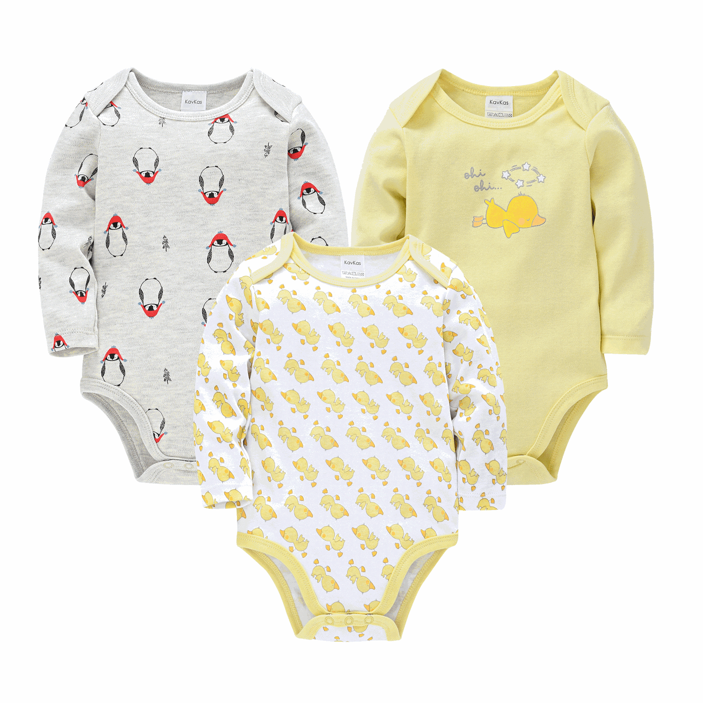 Newborn baby clothes 3-piece set Amazon long-sleeved European and American baby clothes for boys 0-2 years old baby pajamas cross-border