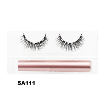 DINGSE magnetic eyelashes single pair false eyelashes glue-free eyelashes magnetic eyeliner natural eyelashes