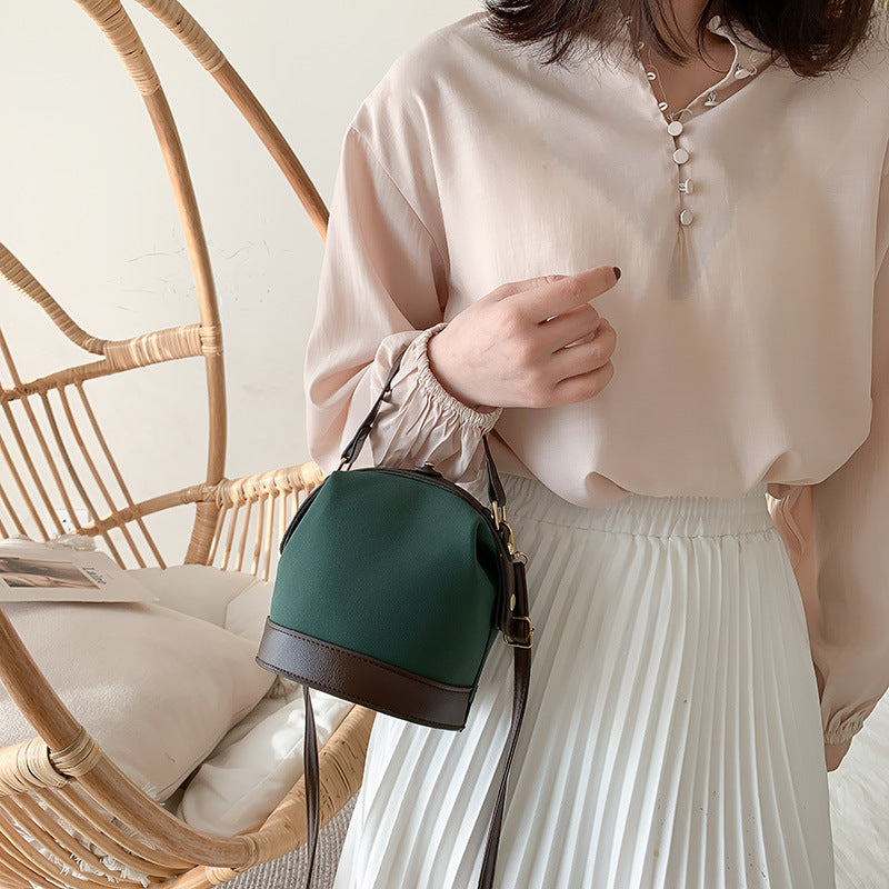 Textured bucket bag women's bag 2024 new trend autumn and winter fashion niche messenger bag women's commuter shoulder bag handbag 