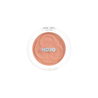 Makeup HOJO Camellia Vitality Embossed Blush Natural Nude Makeup Enhances Complexion Waterproof and Sweat-proof Matte Rouge