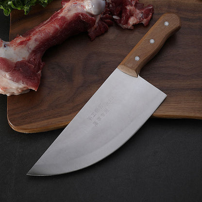 Yangjiang knife stainless steel boning knife hand-forged slaughter knife meat cutting knife pig slaughter sheep special knife