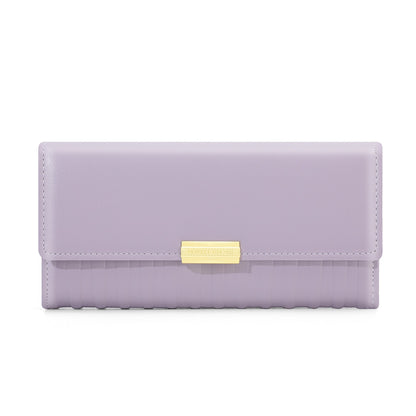 Perfect For You long women's wallet tri-fold fashion large capacity coin purse high-end clutch bag 