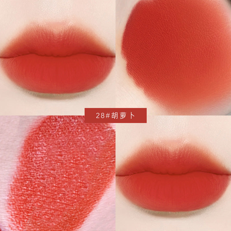 NOVO retro small tube velvet lipstick red moisturizing silky not easy to fade color long-lasting makeup manufacturers wholesale 