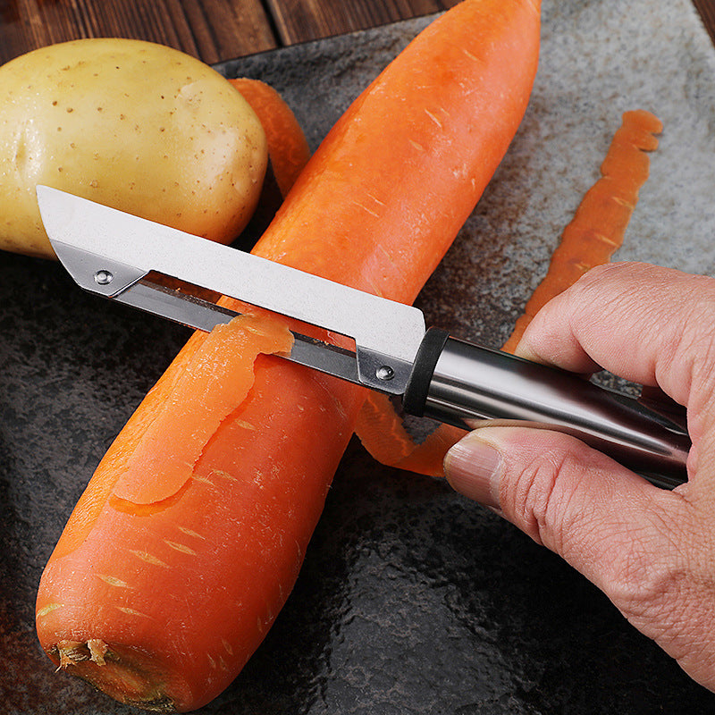 Household peeling knife supermarket supply peeler melon peeler fruit radish peeler stainless steel potato peeling knife