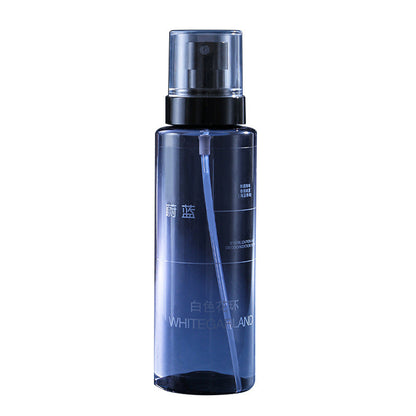 White wreath clothing deodorizing fragrance spray men's lasting light fragrance blue Darjeeling tea woody fragrance wholesale 