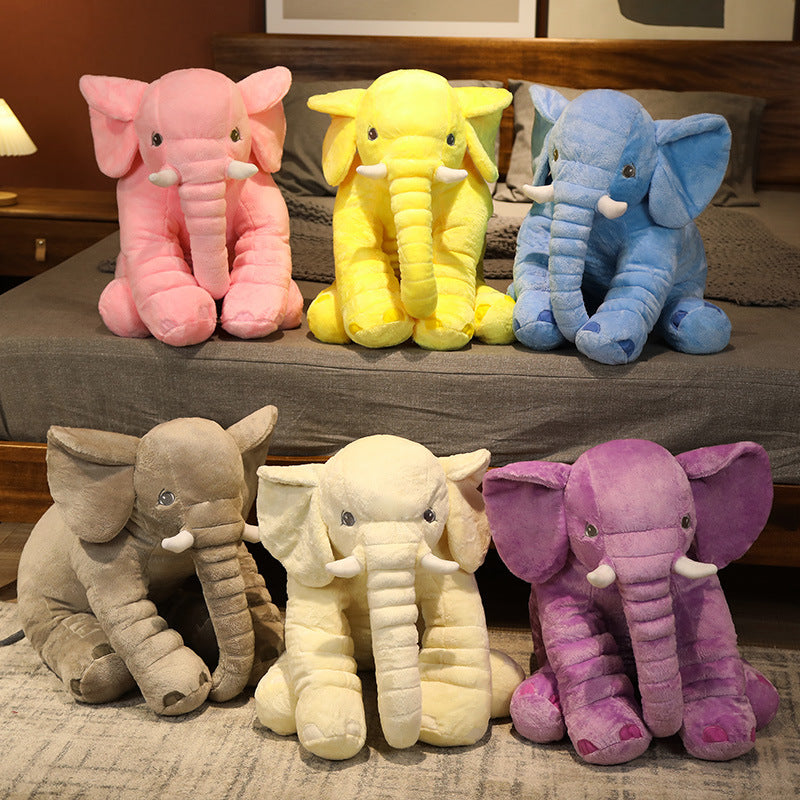 Elephant doll plush toy soothing air conditioning quilt pillow sleeping doll