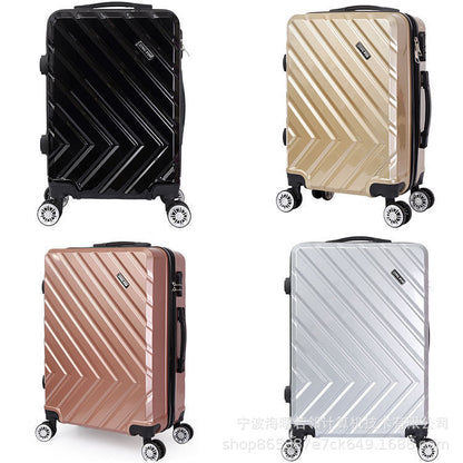 Semi-finished zipper suitcase manufacturer Universal wheel trolley case Oxford cloth suitcase can be processed 