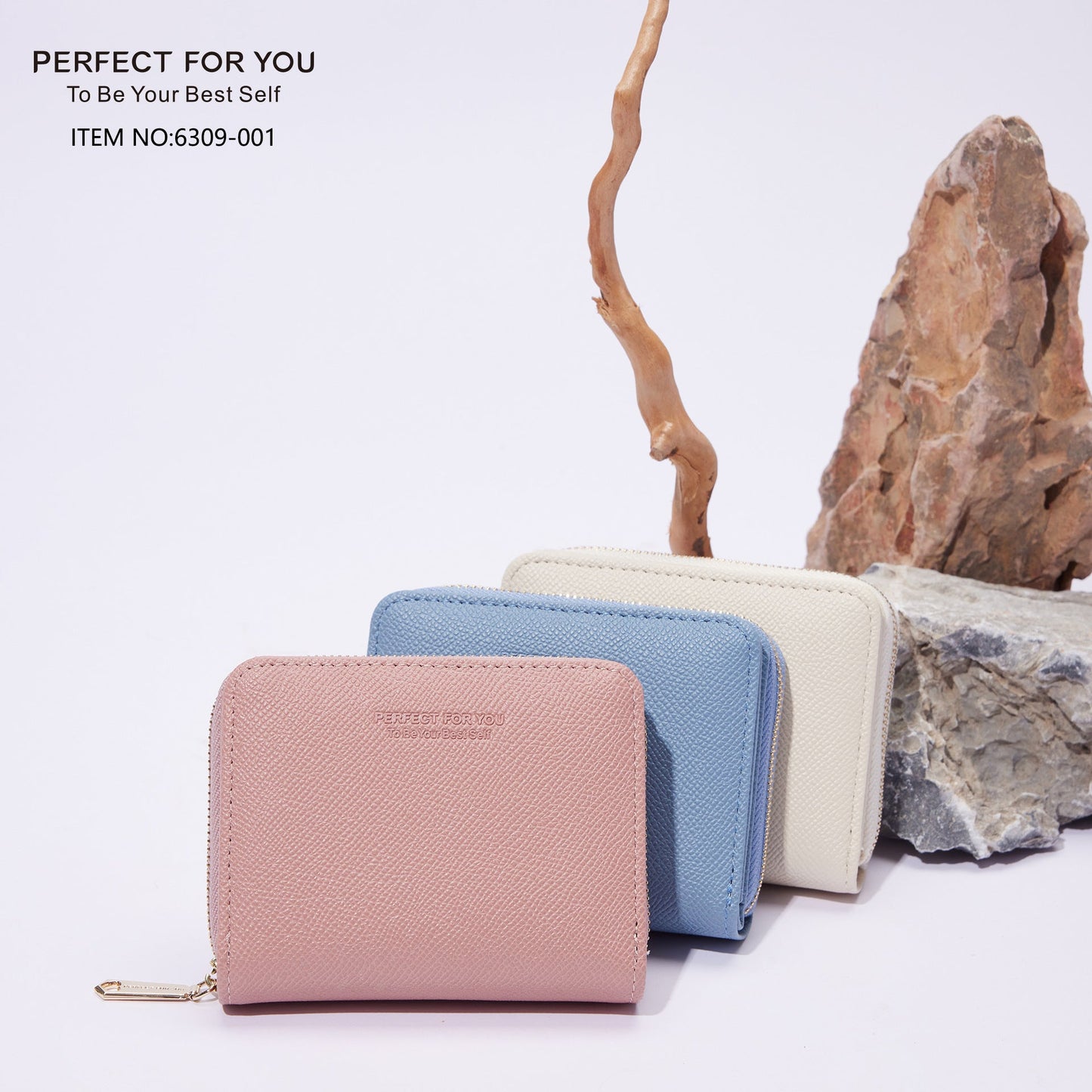 perfect for you short women's wallet Korean style fashion accordion zipper card holder two fold coin purse 