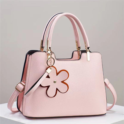 2024 bags for women autumn and winter new trend fashion flower pendant handbags large capacity shoulder crossbody bag 