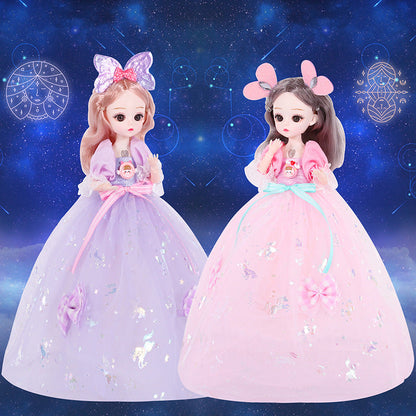 New style tulle skirt 32cm Barbie doll wholesale girl children's toys doll music singing Yade Barbie