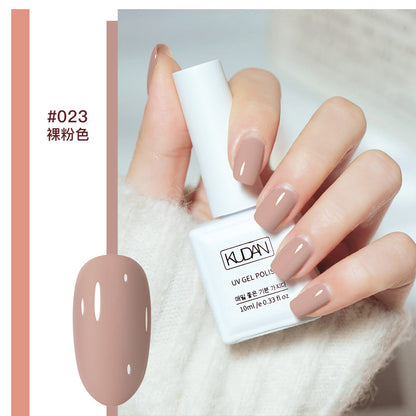 2023 new nail polish gel no odor ice transparent nude color transparent long-lasting quick-drying nail polish manicure nail polish gel wholesale