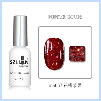 2024 new nail art phototherapy gel nail polish gel summer whitening new color nail polish gel base gel dedicated to nail salons