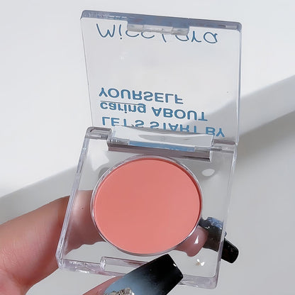 MissLara multi-color blush matte brightening highlight contouring all-in-one palette nude makeup rouge red expansion color atmosphere