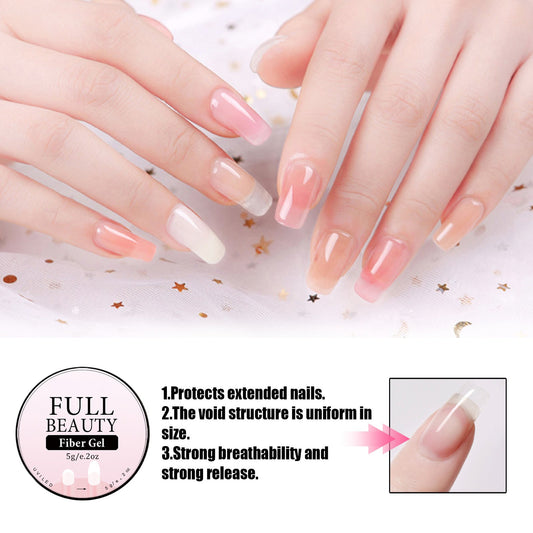 West&amp;Month nail extension glue crystal model glue paper-free fast extension nail phototherapy crystal glue 