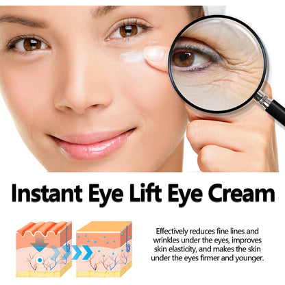 Hoygi eye lifting eye cream moisturizes and tightens the skin around the eyes to reduce fine lines, anti-aging and anti-wrinkle lifting eye cream 