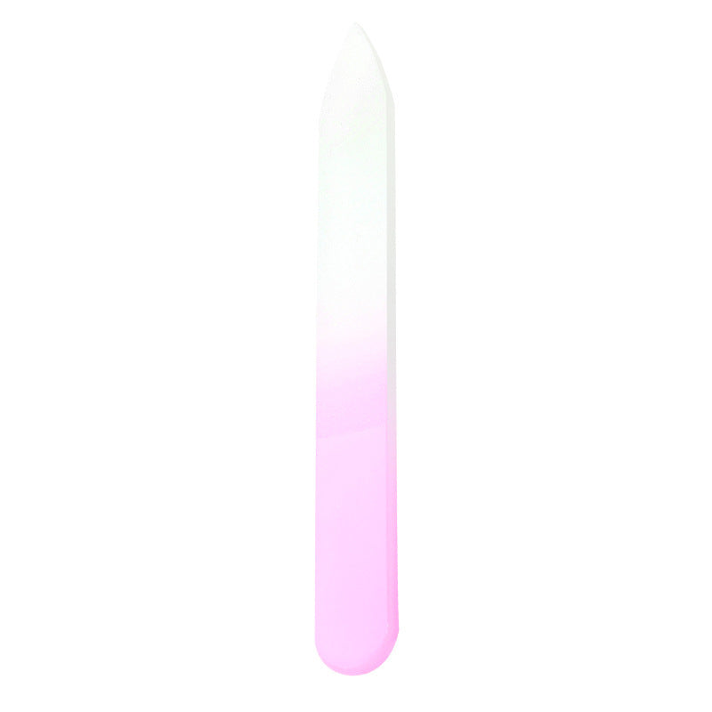 Glass nail file crystal glass nail file manicure polishing strips nail tools nail glass file strips 