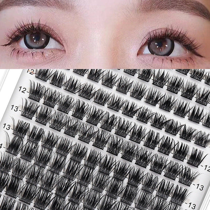 DINGSEN false eyelashes factory wholesale cross-border stable supply segmented eyelashes self-grafting Internet celebrity eyelashes