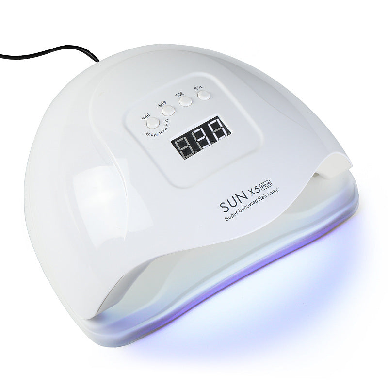 120W high power nail light therapy lamp nail baking lamp uv quick drying light therapy machine sunx5plus nail light cross-border