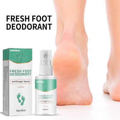 South Moon Deodorizing Foot Spray Relieves Foot Sweat, Dry and Peeling Skin, Moisturizing Skin Deodorizing Spray 