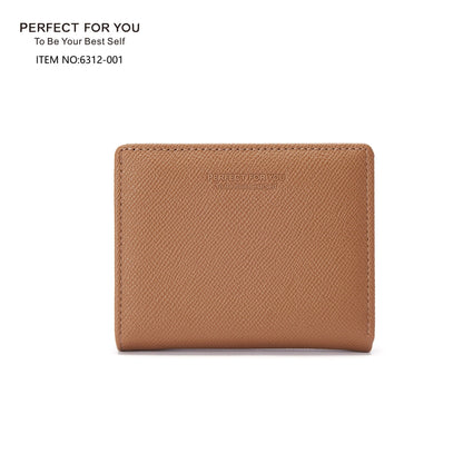 Perfect For You Cross-border Short Women's Wallet 20% Off Multi-Card Wallet Simple Thin Coin Purse 