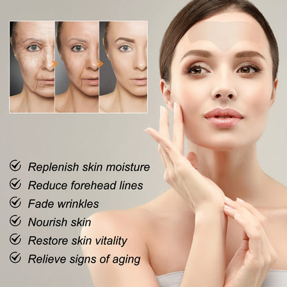 EELHOE collagen water-soluble forehead mask to lift and tighten facial skin forehead wrinkles nasolabial lines anti-wrinkle 