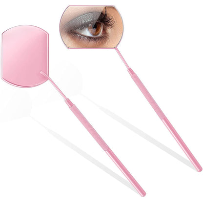 Cross-border premium makeup mirror, patented eyelash inspection mirror, handheld beauty products, detachable eyelash tools