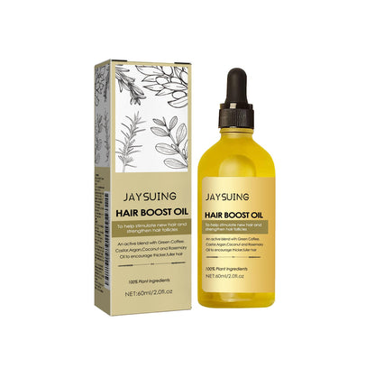 Jaysuing Rosemary Hair Essential Oil ជួយអោយសក់រឹងមាំ ការពារសក់ជ្រុះ ធ្វើអោយសក់សំពោង ជួសជុលសក់ស្ងួត 