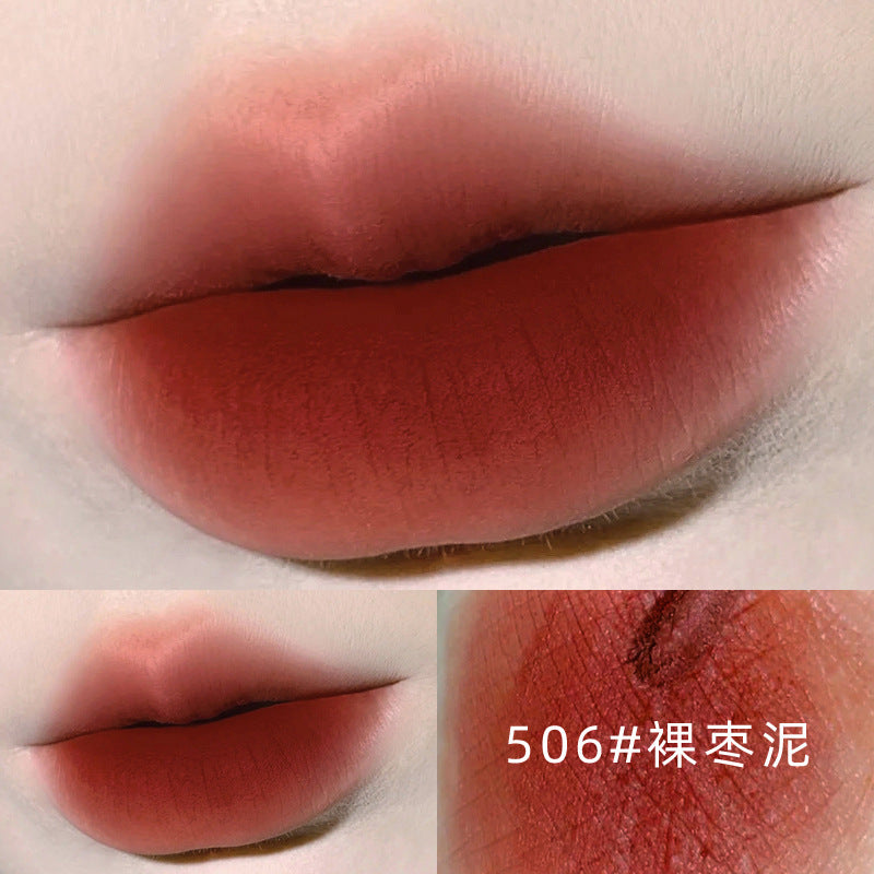 Helen Beauty Matte High-value Lip Glaze Velvet Matte Lip Mud Lipstick Non-stick Cup Student Hot Sale Wholesale 