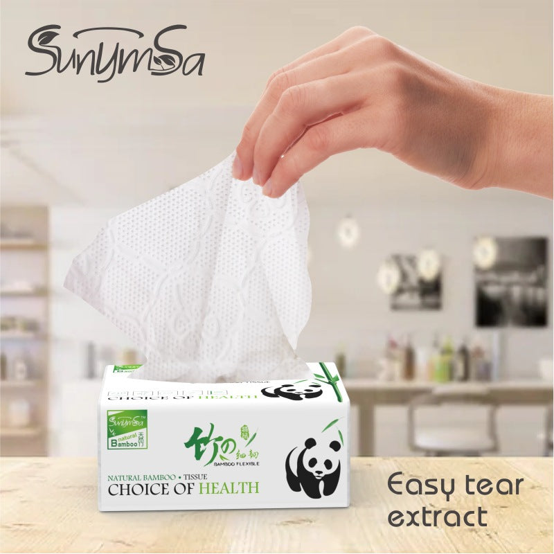 Foreign trade 40 packs of whole box log small package tissue paper English version dining toilet paper catering napkin paper wholesale