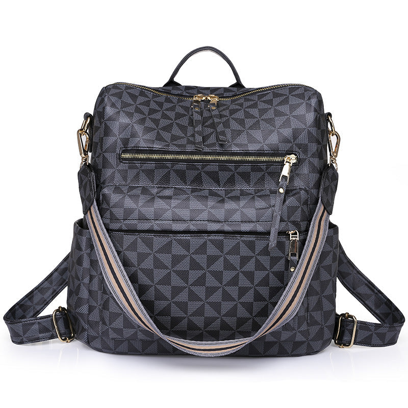 Backpack women large capacity bags 2024 European and American retro ladies backpack bags women cross-border bags wholesale 