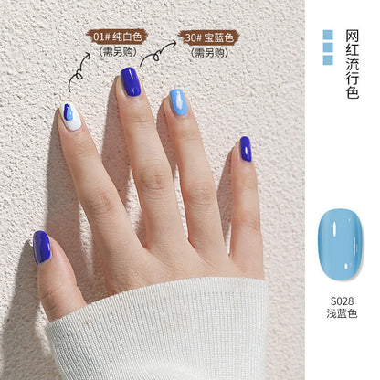 2024 new nail art phototherapy gel nail polish gel summer whitening new color nail polish gel base gel dedicated to nail salons