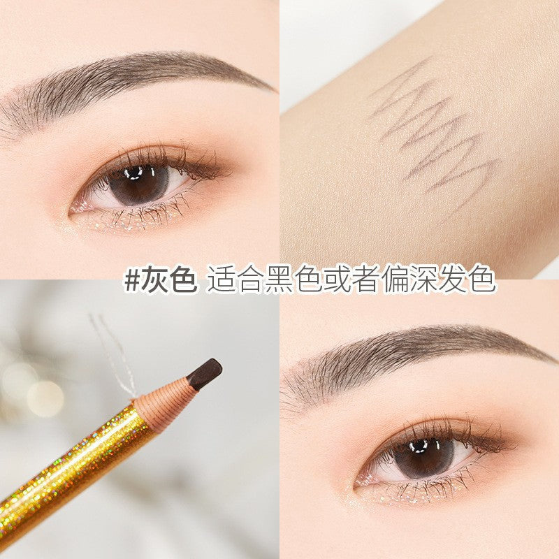 Hens 1818 eyebrow pencil tear-off eyebrow powder makeup pencil waterproof and sweat-proof non-smudge eyebrow pencil makeup wholesale