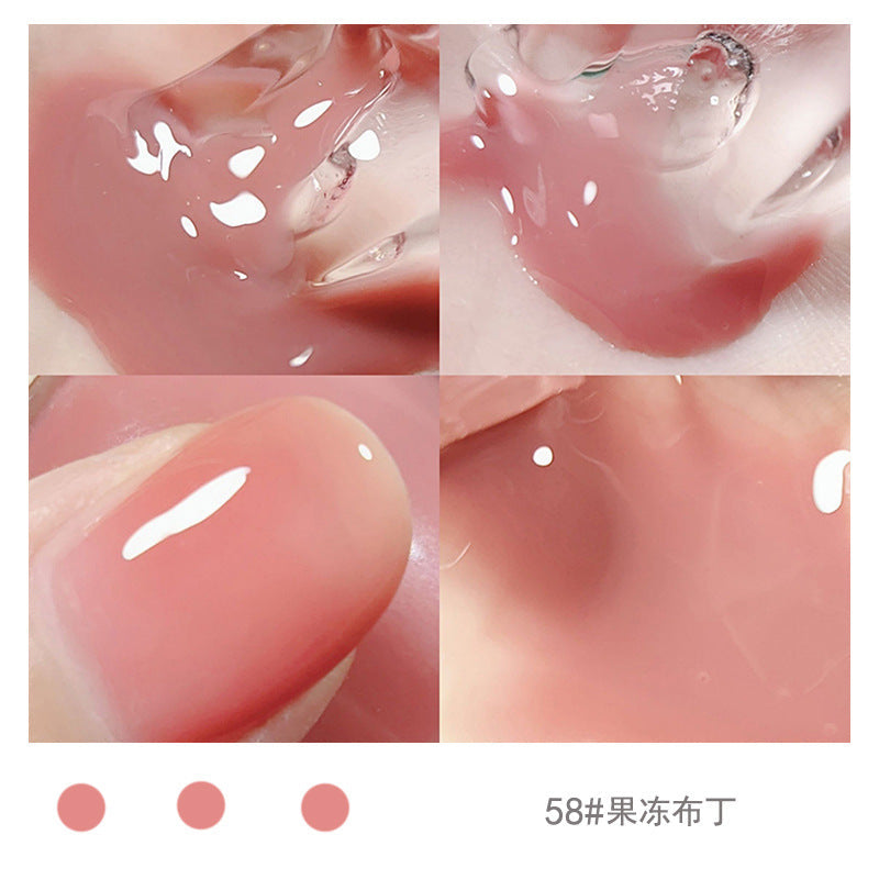 2023 European and American sealing layer does not fade nail color high gloss printing neutral manicure nail polish can be torn off without baking female