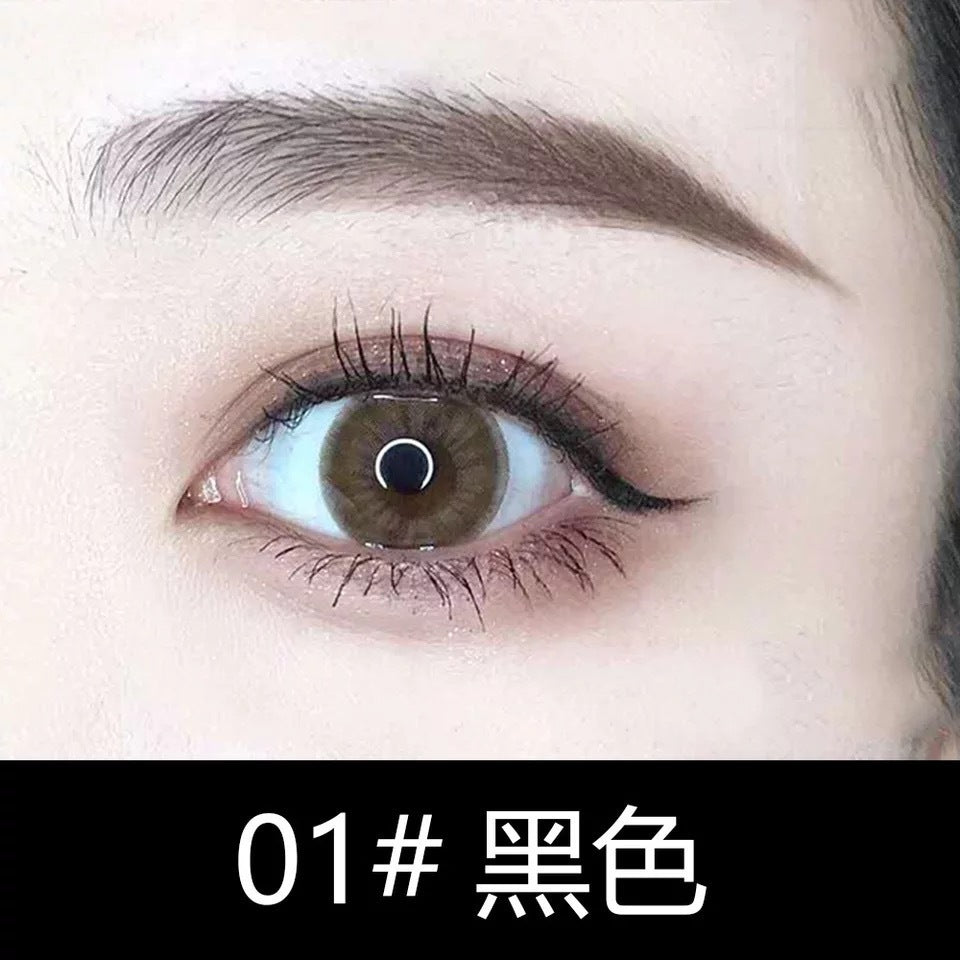 Douyin colored eyeliner liquid pink purple brown fine sponge head not easy to smudge eyeliner student affordable cross-border makeup