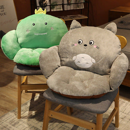 Cushion plush toy semi-enclosed sofa cushion integrated cushion pillow cushion dining chair cushion sofa cushion children's room