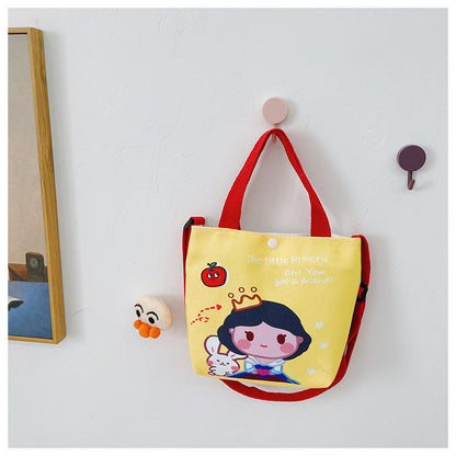 Cartoon Stella Lou children's bag anime cute net red canvas handbag Korean version casual children's messenger bag wholesale