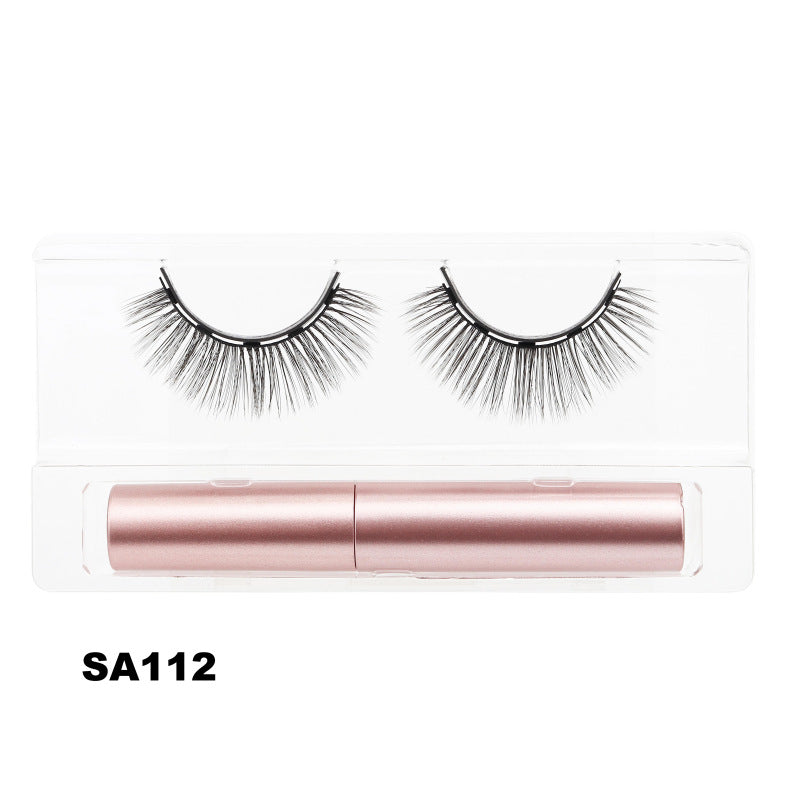 DINGSE magnetic eyelashes single pair false eyelashes glue-free eyelashes magnetic eyeliner natural eyelashes