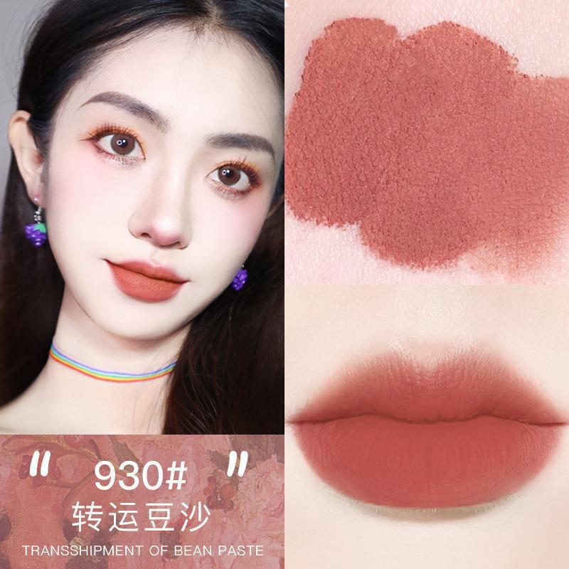 Novo manufacturer lip mud velvet matte matte lip glaze vibrato live broadcast model bare face student party whitening affordable wholesale