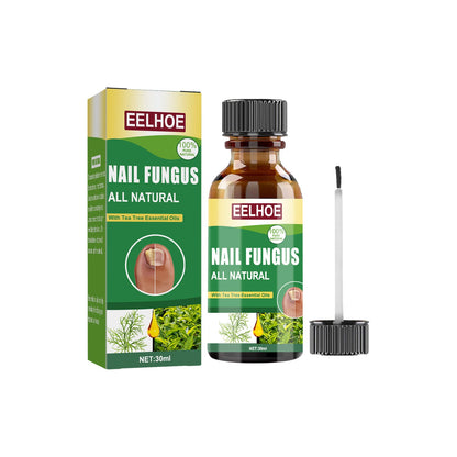 EELHOE Onychomycosis Repair Solution Toenail Tea Tree Oil Finger Thick Soft Nail Nutrition Hand and Foot Nail Care Solution 