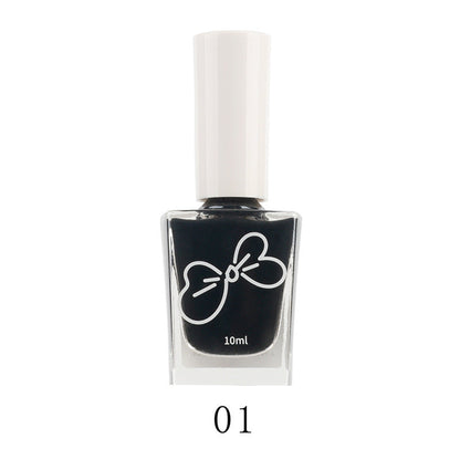 Oily nail polish, no baking, quick drying, non-peelable, non-stripping, safe, cross-border, odorless, nude nail polish for nail salons