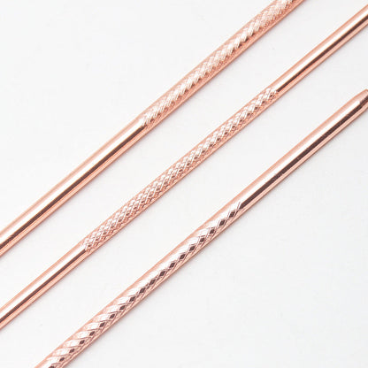 Spot double-headed acne needle 4-piece set rose gold acne needle acne needle acne acne clamp cell clamp wholesale