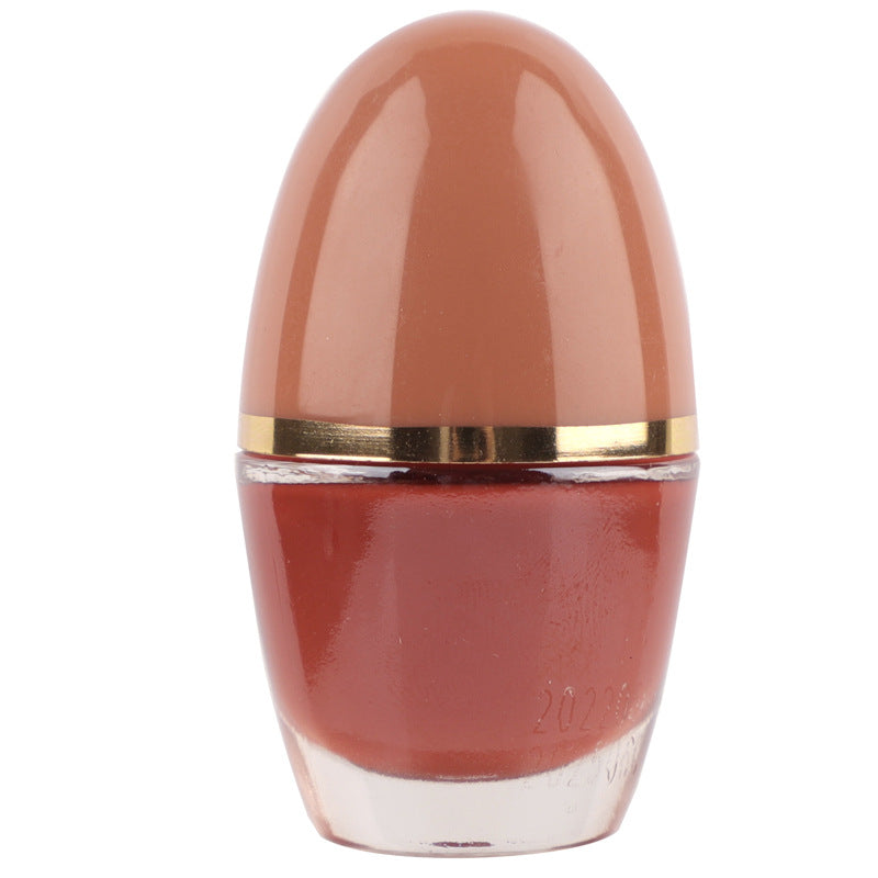 Bei Shijie's new cute internet celebrity small egg bottle oily non-peelable quick-drying long-lasting no-bake nail polish wholesale 