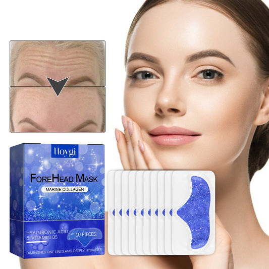 Hoygi anti-wrinkle forehead mask smoothes forehead fine lines, forehead wrinkles, frown lines, skin firming and smoothing forehead patch 