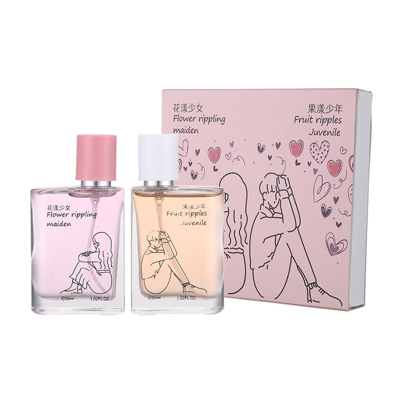 Niche lasting fresh natural light fragrance couple box flower and fruit perfume flower Yang Guo Yang Internet celebrity Douyin live broadcast wholesale