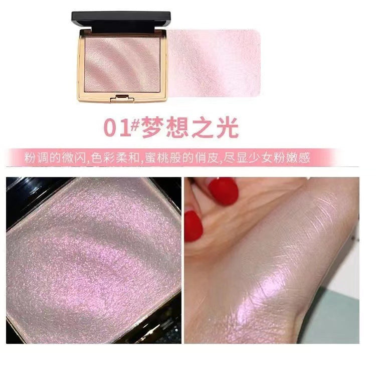 Makeup HOJO manufacturer wave powder three-dimensional highlight skin brightening face brightening shadow nose shadow contour powder wholesale cross-border 