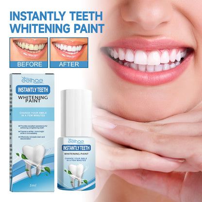 EELHOE teeth whitening brush cleans teeth stains, yellow dirt, plaque, whitens teeth care, beauty toothbrush 