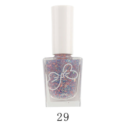 Oily nail polish, no baking, quick drying, non-peelable, non-stripping, safe, cross-border, odorless, nude nail polish for nail salons